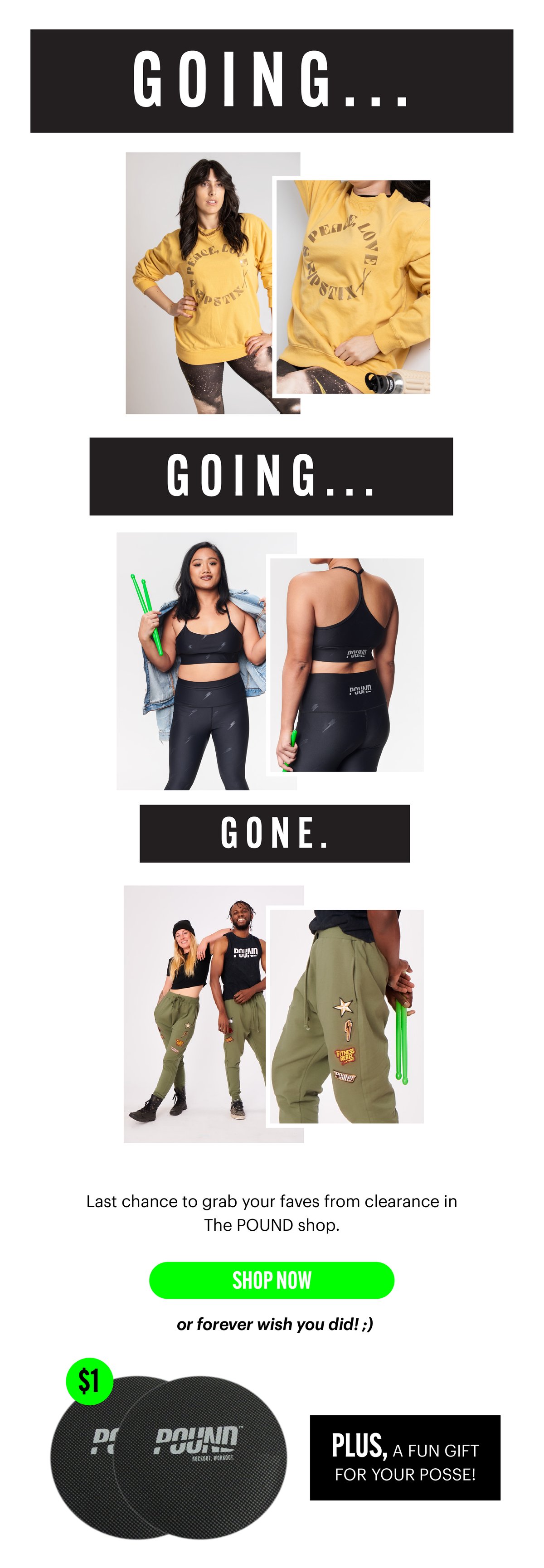 Pound fit online shop